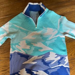 Sweaty Betty 1/4 zip Ski layer Size XL Excellent Condition like new